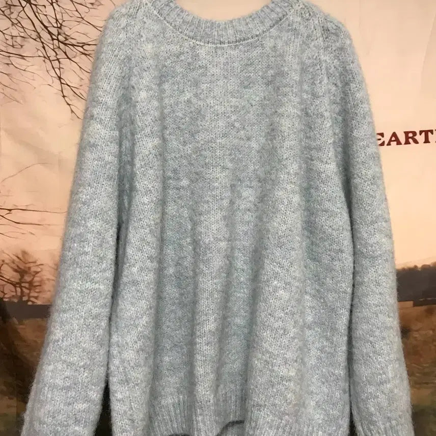 [BUNJANG] Sky Blue Knit Sweater / 니트