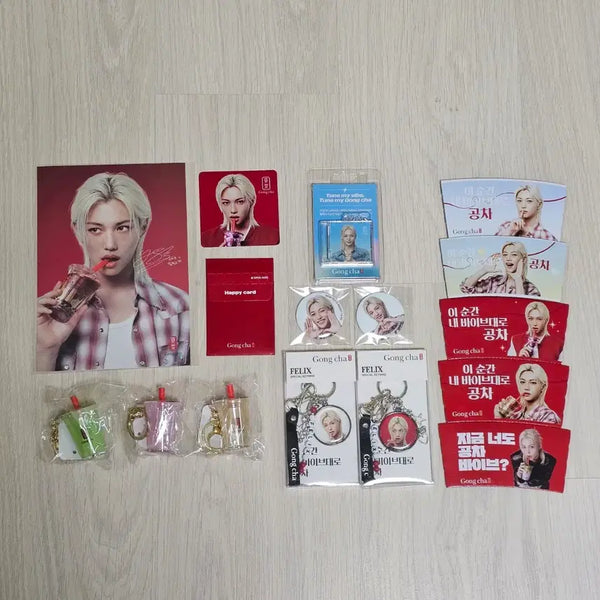 [BUNJANG] Stray Kids Felix Gongcha Bundle Set / 급처) 스트레이키즈 필릭스 공차 굿즈 일괄 양도