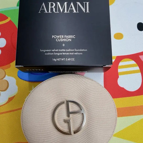 [BUNJANG] Giorgio Armani Power Fabric Cushion SPF 50, Shade 0 / 조르지오아르마니 NEW 파워 패브릭 쿠션 0호