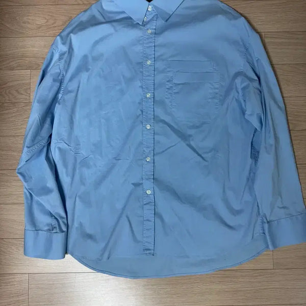 [BUNJANG] Stu Blue Shirt / Stu 블루 셔츠