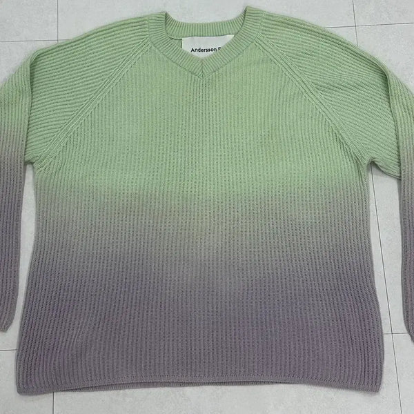 [BUNJANG] Andersson Bell Men's V-Neck Knit / 앤더슨벨 남자 V넥 니트