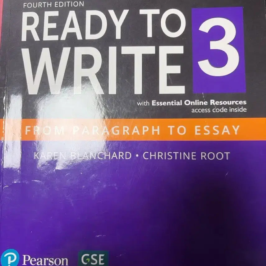 [BUNJANG] Ready to Write 3 Essay Book / Ready to write 3 에세이 대학 레디 투 라이트