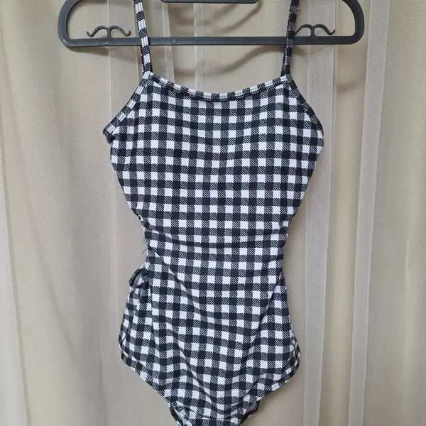 [BUNJANG] Check Pattern Women's Swimsuit M Size / 여성 수영복