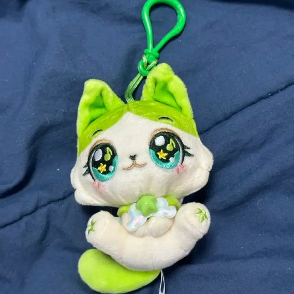 [BUNJANG] Wishcat Melody Nyan Plush Keychain (Unsealed) / 개봉) 위시캣 멜로디냥 인형키링
