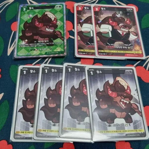 [BUNJANG] Cookie Run Kingdom Charles Card Bundle Set / 쿠키런킹덤 찰스 카드 굿즈 일괄