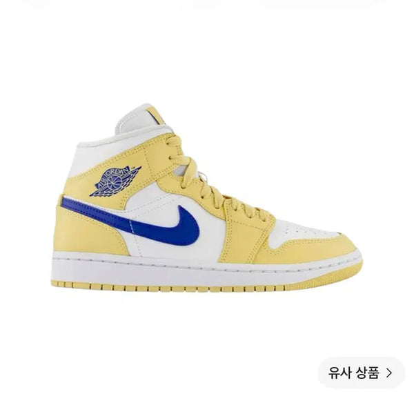[BUNJANG] Air Jordan 1 Mid Lemon Wash Lapis (Women's 235) / 조던1 미드 레몬 워시 라피스 235