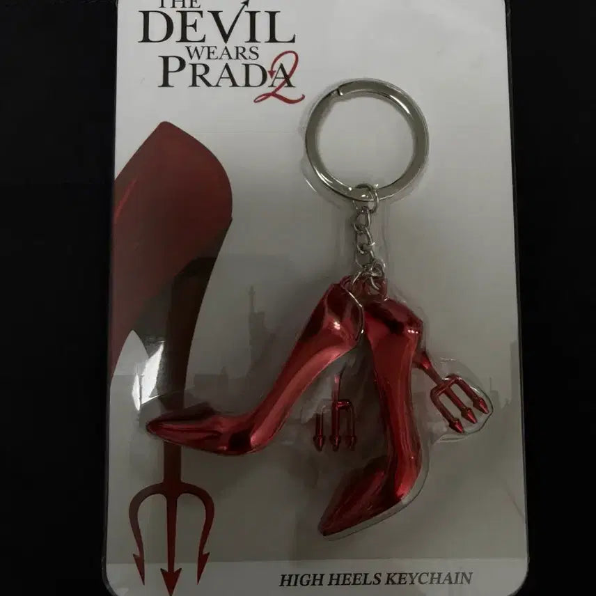 [BUNJANG] The Devil Wears Prada High Heel Keyring (Sealed) / [미개봉] cgv 악마는 프라다를 입는다 하이힐 키링