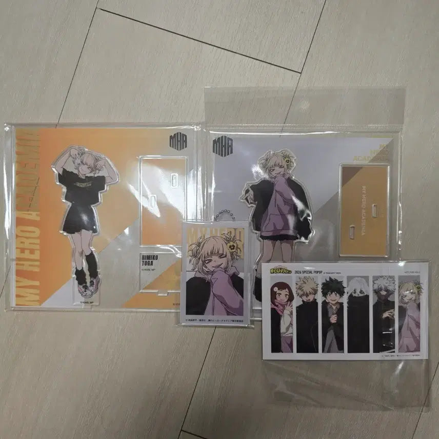 [BUNJANG] My Hero Academia Himiko Toga Baseyard Acrylic Set / 나의 히어로 아카데미아 토가 히미코 베이스야드 아크릴