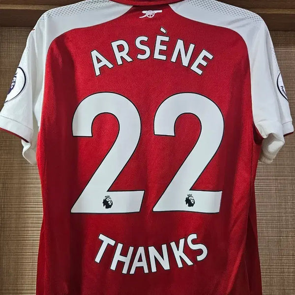 [BUNJANG] Arsenal 17-18 Wenger Retirement Commemorative Home Jersey / 아스날 17-18 벵거 은퇴 기념 홈 유니폼