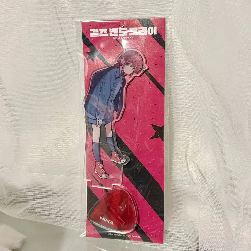[BUNJANG] Girls Band Cry IseRi Nina Collaboration Cafe Acrylic Stand / 걸즈밴드크라이 이세리 니나 콜라보 카페 아크릴