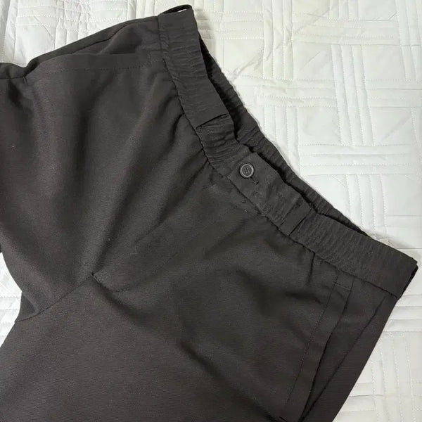 [BUNJANG] Zara Twill Banding Slacks Black / (L) 자라 트윌 밴딩 슬랙스 블랙