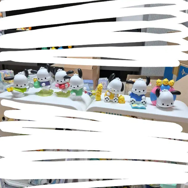 [BUNJANG] Miniso Pochacco School Life Figure Complete Set with Secret Figure / 미니소 포차코 학교생활 피규어 시크릿포함 전종 일괄판매