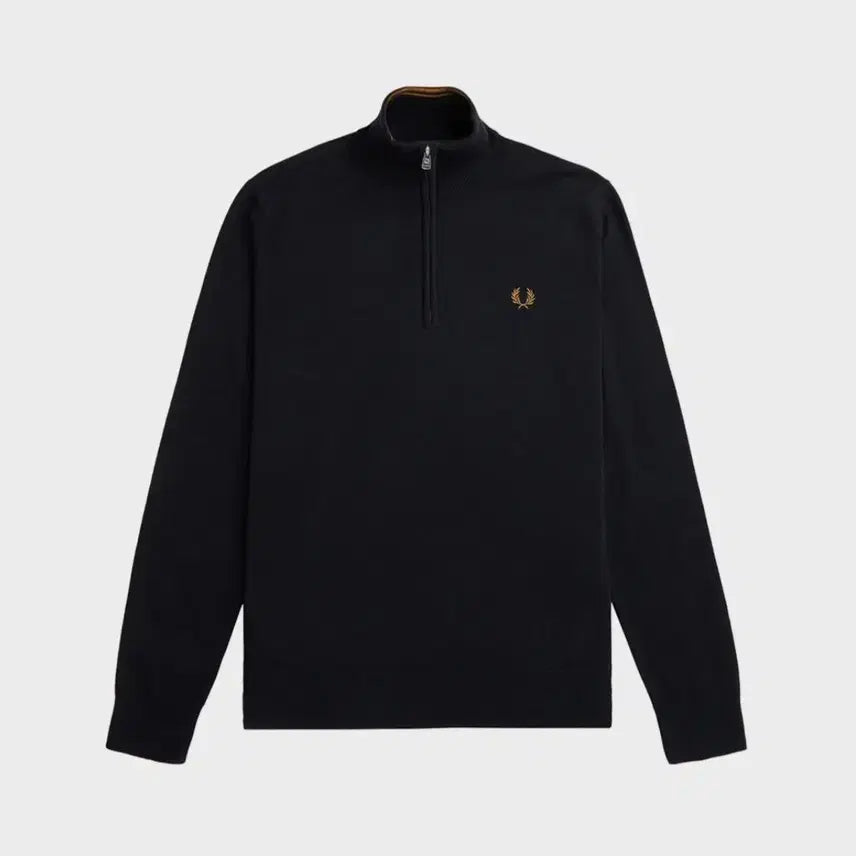 [BUNJANG] Fred Perry Classic Half Zip Wool Knit XL / (새상품) 클래식 하프 집업 울 니트 XL