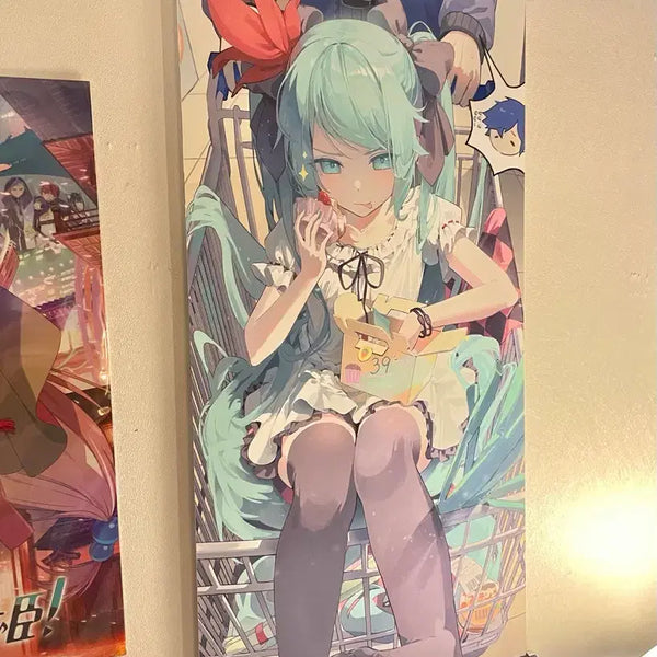 [BUNJANG] Hatsune Miku World is Mine Tapestry / 비공굿]하츠네미쿠 월드이즈마인 태피스트리