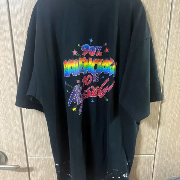 [BUNJANG] Balenciaga 90/10 Oversized T-Shirt Size S / 발렌시아가 90/10반팔 오버핏 S