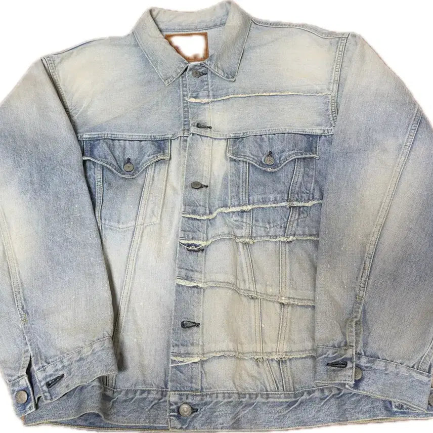 [BUNJANG] FULLCOUNT x Kamiya Switching Indigo Jacket / [ L ] 풀카운트 x 카미야 스위칭 인디고 자켓