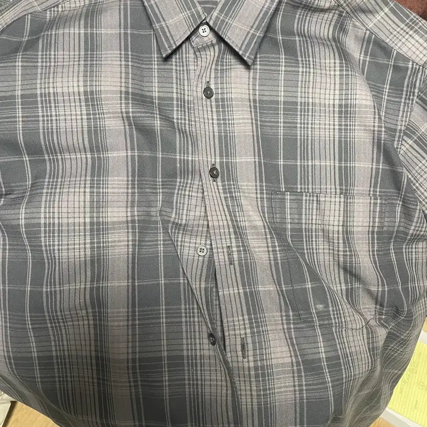 [BUNJANG] Uniqlo Yurari XXL Check Pattern Shirt / 유니클로 유라리xxl