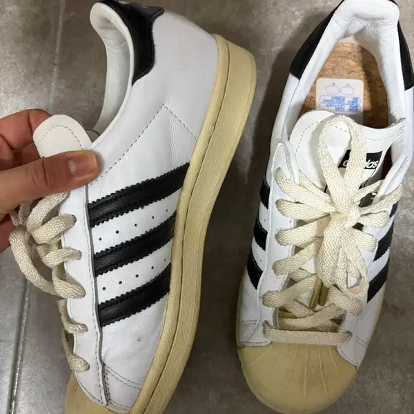 [BUNJANG] Adidas Superstar White Black US 6 / 240 / 아디다스 슈퍼스타 us6 240