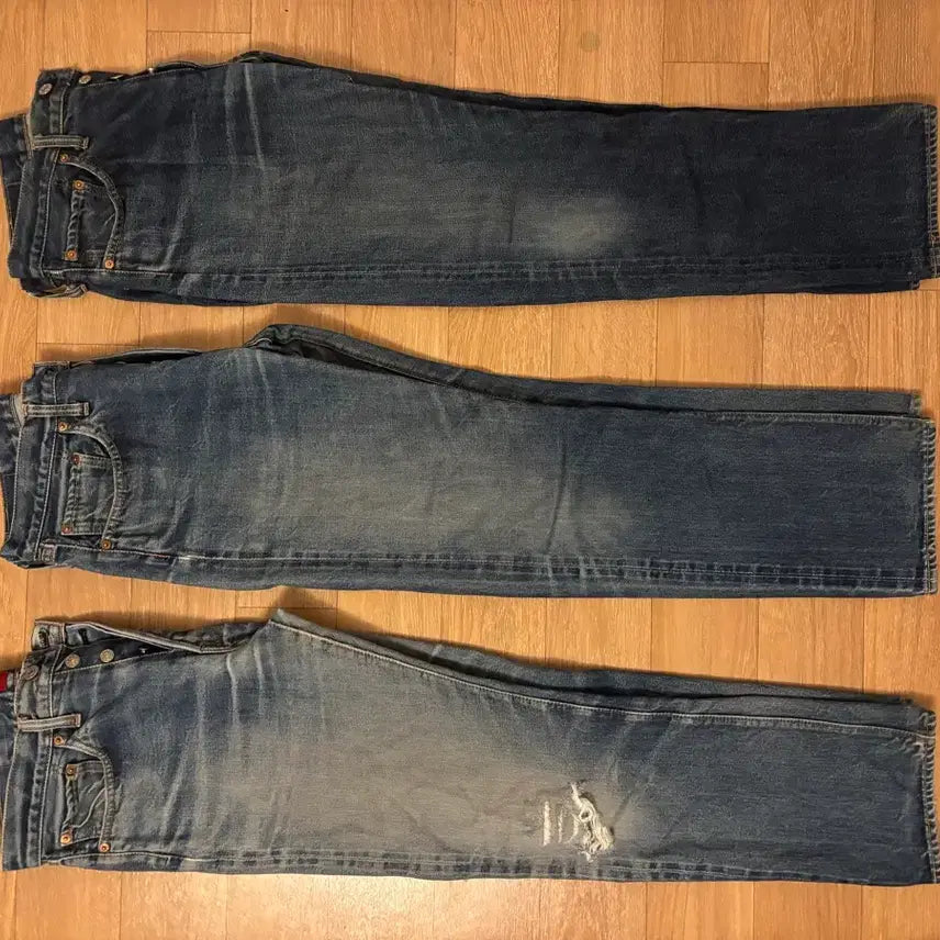 [BUNJANG] RESOLUTE 710 Jeans W32 L31 Bundle Set / 급처 레졸루트 710 3개 일괄 W32 L31