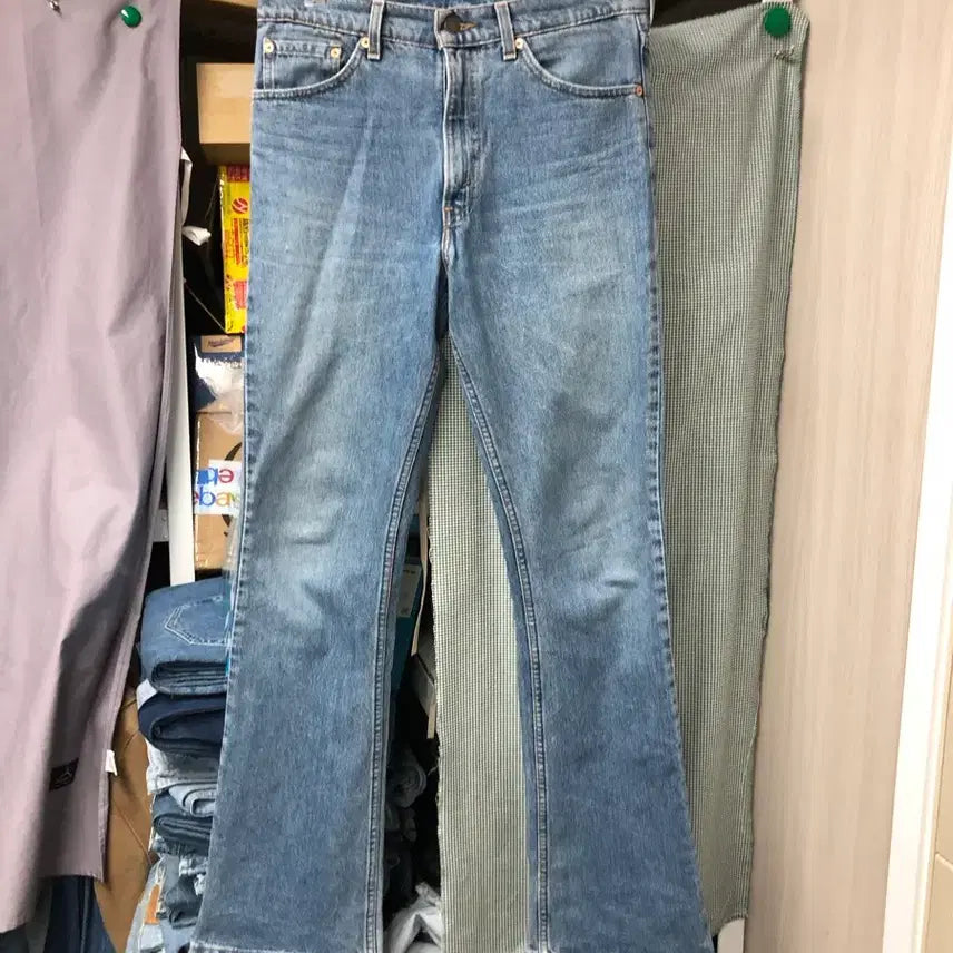 [BUNJANG] Levi's 517 90s Vintage USA Made Light Wash Bootcut Jeans / 90s 리바이스517 USA 라이트색감 허리32 둘레83