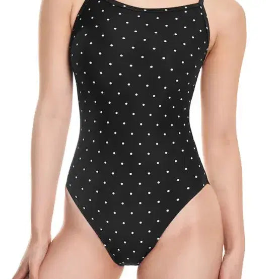 [BUNJANG] Senti Polka Dot Tie Back L / 센티 폴카 도트 타이백 L 미입수품