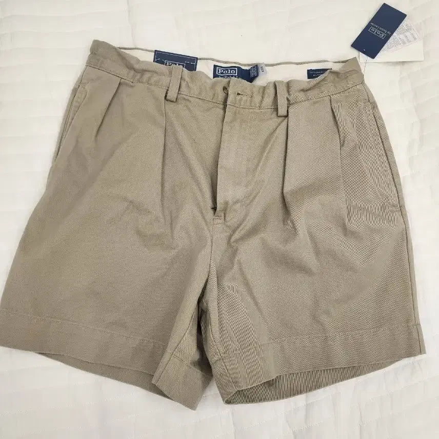 [BUNJANG] Ralph Lauren Comax Two-Tuck Shorts Golden Size 31 / 12.7 랄프로렌 반바지 코맥 투턱 황금 31 사이즈 (한국 32정도)