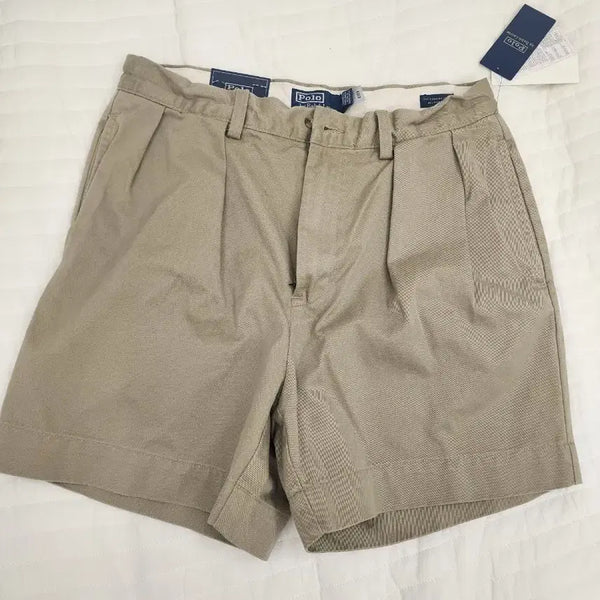 [BUNJANG] Ralph Lauren Comax Two-Tuck Shorts Golden Size 31 / 12.7 랄프로렌 반바지 코맥 투턱 황금 31 사이즈 (한국 32정도)