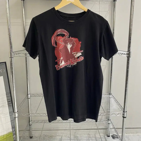 [BUNJANG] Rurouni Kenshin Kenshin Official Anime T-Shirt / 바람의검심 켄신 오피셜 애니메이션 티셔츠 애니티