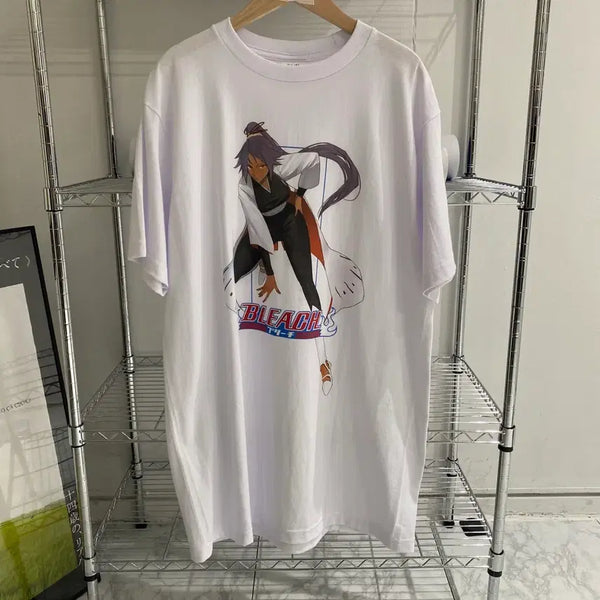 [BUNJANG] Bleach Yoruichi Bootleg Animation T-Shirt / 블리치 요루이치 부틀렉 애니메이션 티셔츠 애니티