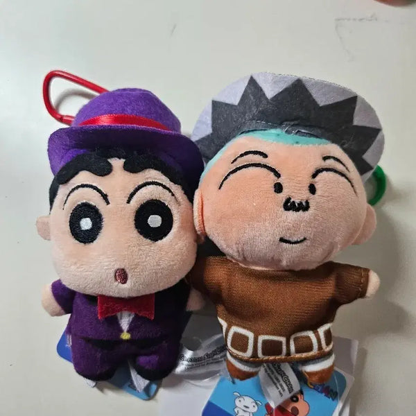 [BUNJANG] Crayon Shin-chan Hiroshi Yoshinaga and Shin-chan Izumi Keychain Set / 짱구,훈이 인형 키링