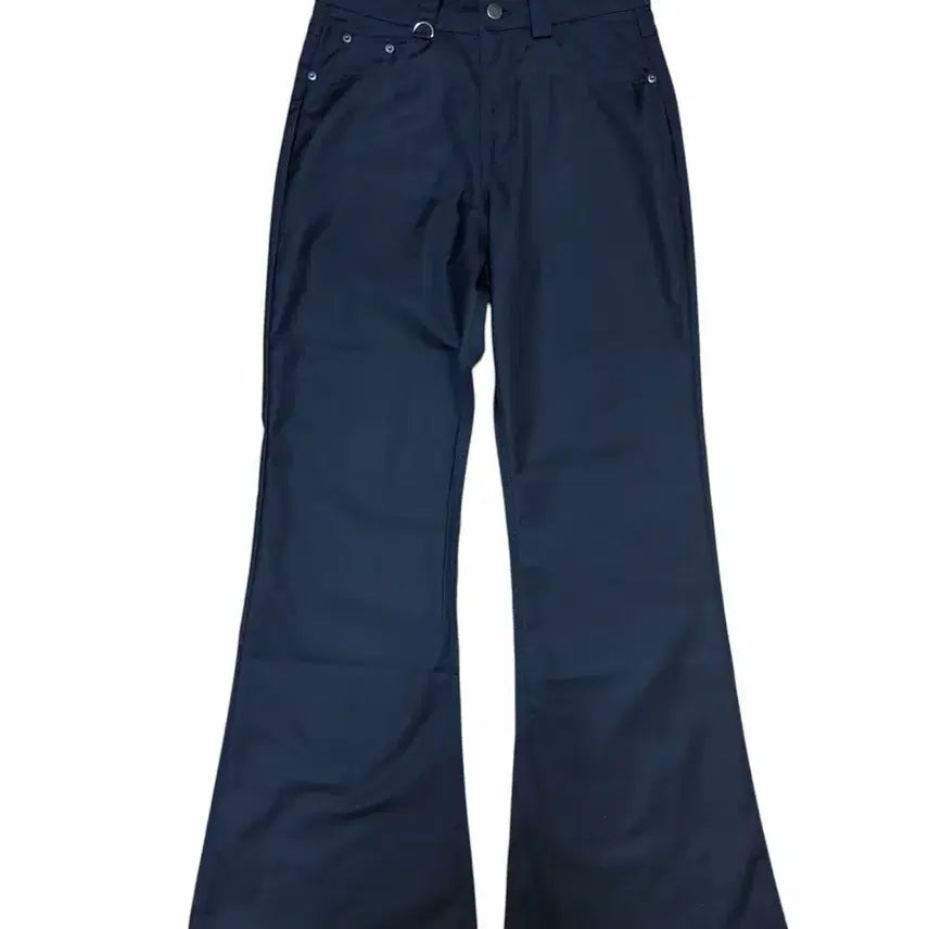 [BUNJANG] Black Bootcut Slacks Pants / 블랙 슬랙스 부츠컷 팬츠