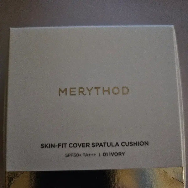 [BUNJANG] Merryscent Skin Fit Cover Spatula Cushion (Ivory) / (새상품) 메리쏘드 스킨핏 커버 스패출라 쿠션