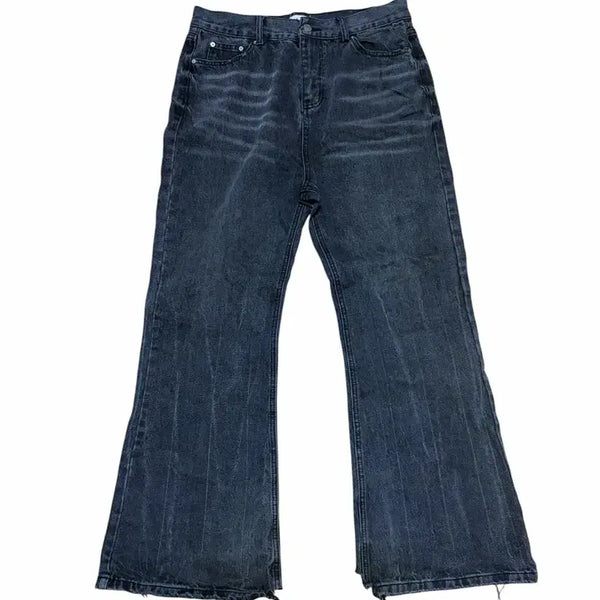 [BUNJANG] Washing Sagging Denim Pants / 워싱 새깅 데님 팬츠