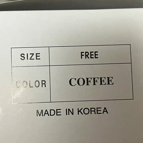 [BUNJANG] Camila Pantyhose Coffee Brown (12 Pairs) / 카밀라 팬티스타킹 커피색 12개