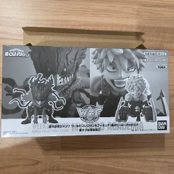 [BUNJANG] My Hero Academia Black Deku & Bakugo Jump Limited World Collectable Figure (Sealed) / (미개봉) 나히아 블랙데쿠 바쿠고 점프 한정 월콜