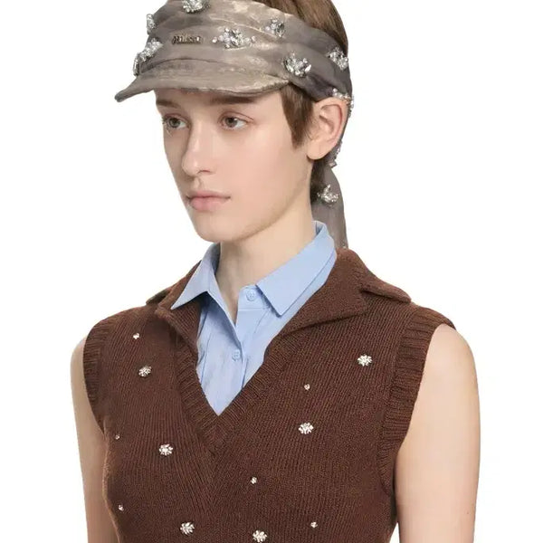 [BUNJANG] Atiissu Twinkle Cap Khaki / Atiissu 어티슈 트윙클 캡 카키