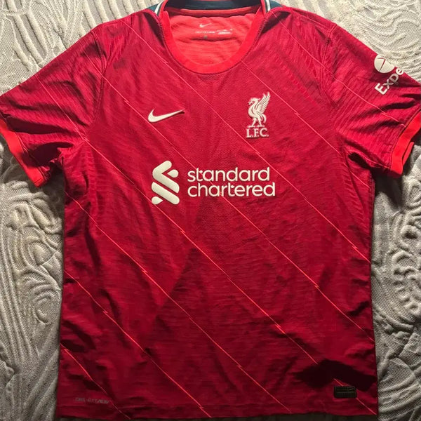 [BUNJANG] Liverpool FC 21-22 Authentic Home Short Sleeve Jersey (No Name Set) / 리버풀 21-22 어센틱 홈 반팔 노마킹