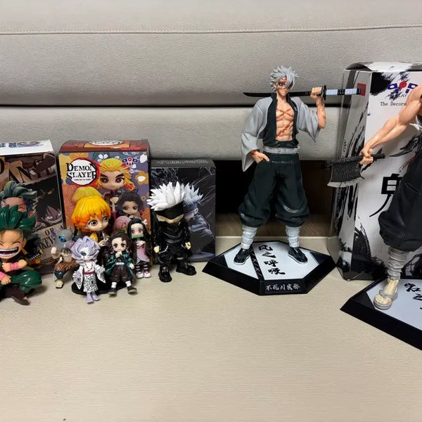 [BUNJANG] One Piece & Demon Slayer Figures Bundle / 원피스 귀멸의 칼날 피규어