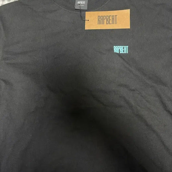 [BUNJANG] Rapbeat Black T-Shirt L / 랩비트 검정 반팔티 L