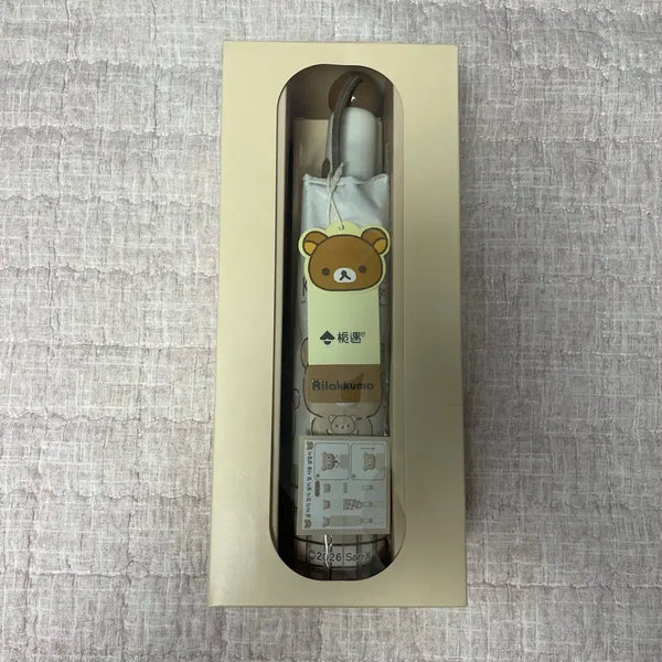 [BUNJANG] Rilakkuma Automatic Folding Umbrella (New, Unsealed) / [새상품] 미개봉 리락쿠마 자동 접이식 우산