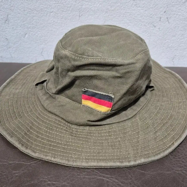 [BUNJANG] German Army Style Bucket Hat Khaki / 독일군 벙거지 카키