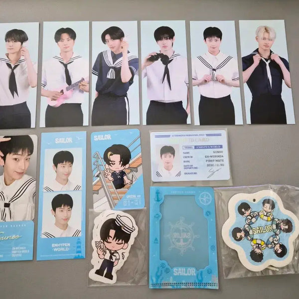 [BUNJANG] ENHYPEN World Sailor Marine Boy Special Version Sunoo Photocard / 엔하이픈 월드 세일러 마린보이 스페셜버전 선우