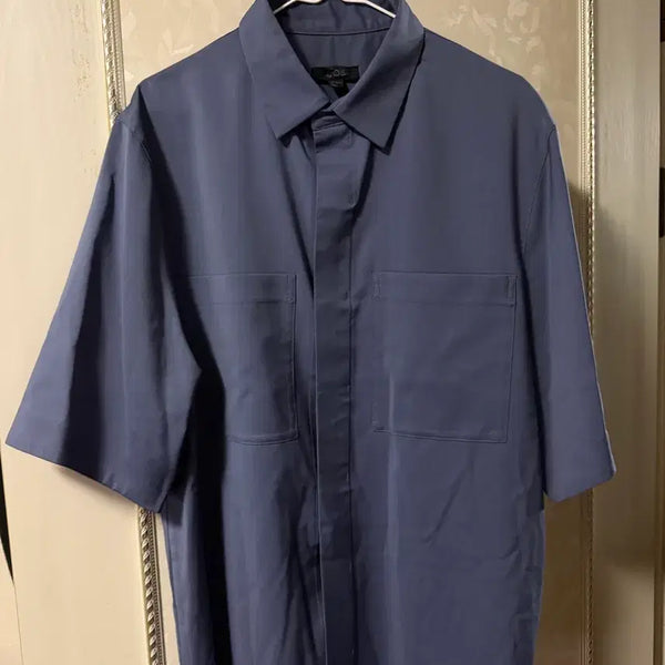 [BUNJANG] COS Short Sleeve Shirt Navy M Size / COS 반팔 셔츠 41사이즈(m) 네이비 판매합니다.