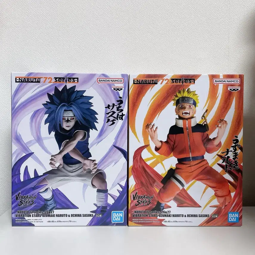[BUNJANG] Naruto Uzumaki & Uchiha Sasuke Vibration Stars Figure / 나루토 우즈마키 나루토 우치하 사스케 바이브레이션 스타즈 피규어