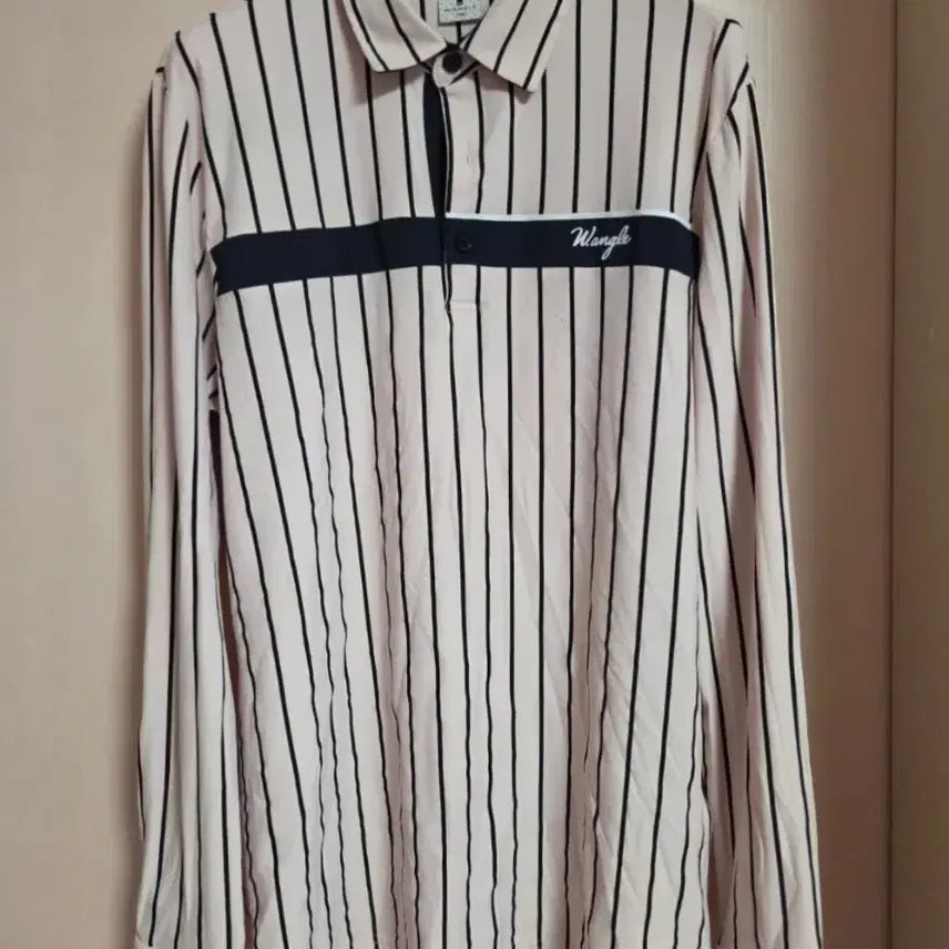 [BUNJANG] W.ANGLE Striped Long Sleeve T-Shirt / W.ANGLE 스트라이프 긴팔 티셔츠