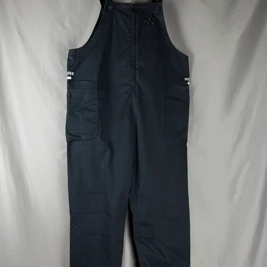 [BUNJANG] Lifework Zipper Point Straight Fit Pocket Jumpsuit / FREE ) 라이프워크 지퍼 포인트 일자핏 포켓 점프수트