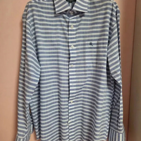 [BUNJANG] Countess Mara Striped Shirt Blue/White / 카운테스마라 스트라이프 셔츠 블루/화이트