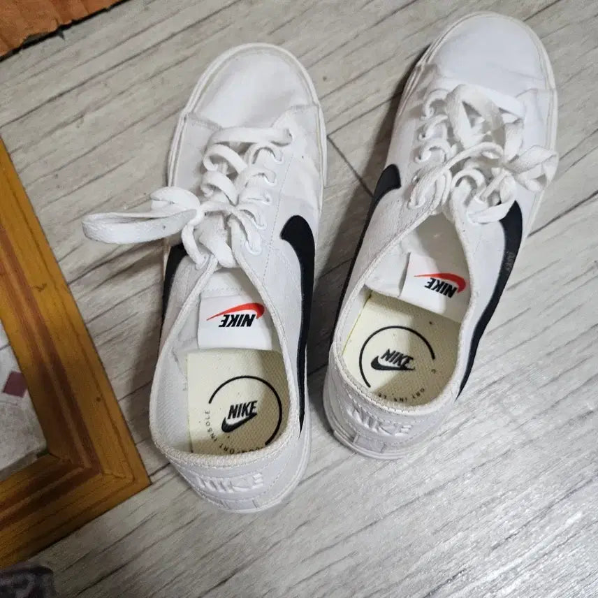 [BUNJANG] Nike Court White Tennis Shoes 265 / 나이키 코트 화이트 테니스화 265