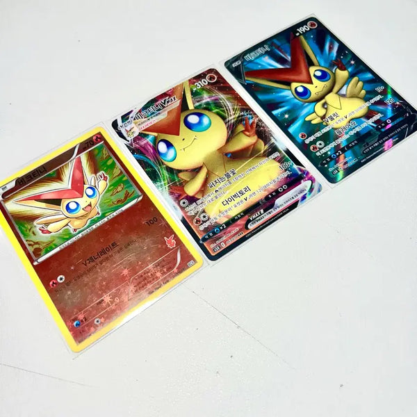 [BUNJANG] Pokemon Victini VMAX, V, SR Promo Bundle Set / 일괄) 포켓몬 비크티니 V max V SR  프로모