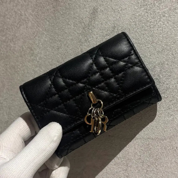 [BUNJANG] Dior Glycine Cannage Lambskin Card Holder / [정품/OS] 디올 글리신 까나쥬 램스킨 카드지갑